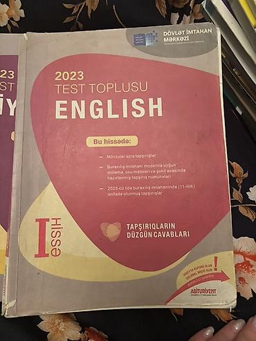 Testlər: İngilis dili Testlər 11-ci sinif, DİM, 1-ci hissə, 2023 il — 4