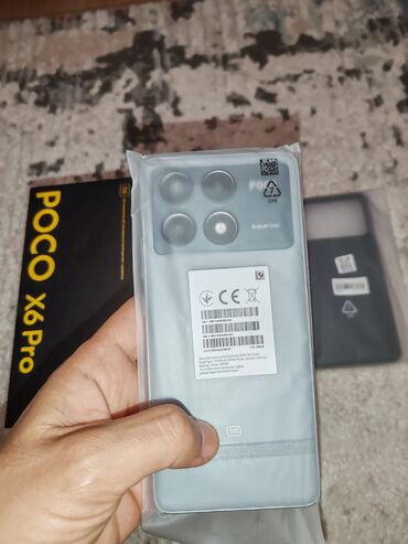 poco c40 qiymeti: Poco X6 Pro 5G, 256 GB, rəng - Boz