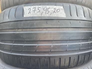 Летняя шина для легкового автомобиля. Размер: 275/45 R20 (указан на at lalafo.kg Летняя шина для легкового автомобиля. Размер: 275/45 R20 (указан на