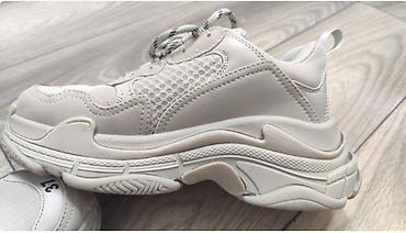 ljubičaste patike: Balenciaga Triple S patike – bež/ekru koloritet - Model: Triple S — 6