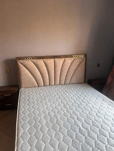 usaq carpayı: İşlənmiş, İkinəfərlik çarpayı, Matras ilə, Siyirməsiz — 1