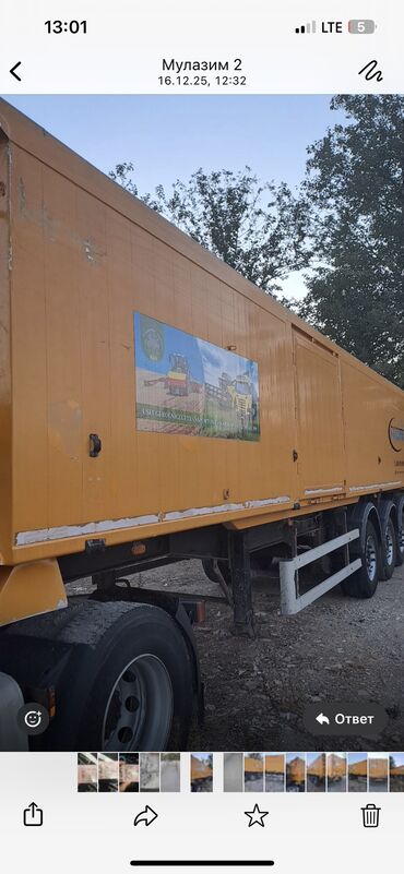 Qoşqular: 40 kub furgon yarımqoşqu — yaxşı işlək vəziyyətdə Satılır etibarlı — 9
