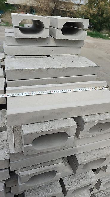 Тротуарные бордюры: Тротуарный бордюр, ЖБИ (Железобетонный), Овальный, 100 — 9