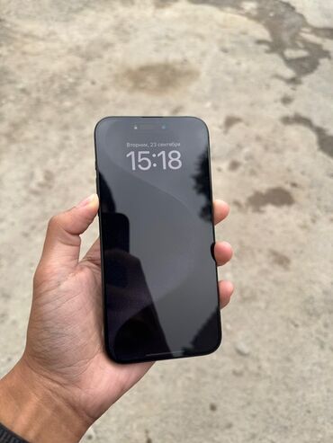 Apple iPhone: IPhone 15 Pro Max, Б/у, 256 ГБ, Black Titanium, Зарядное устройство, Коробка, 87 %