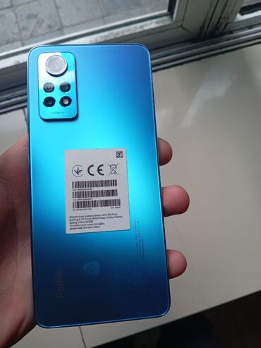 xiaomi hybrid pro: Xiaomi Redmi Note 12 Pro 5G, 256 ГБ, цвет - Синий, 
 Сенсорный, Отпечаток пальца, Две SIM карты