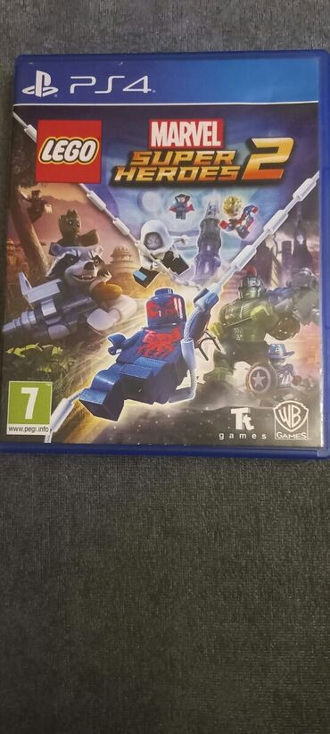 marvel avengers: LEGO Marvel Super Heroes, Macəra, İşlənmiş Disk, PS4 (Sony Playstation 4), Ünvandan götürmə