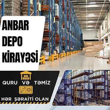 Otaqlar: Anbar ve istehsalat ucun obyekt icare verilir anbarin her — 2