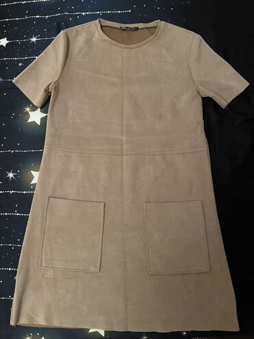 Платья: Повседневное платье, Мини, Zara, S (EU 36)