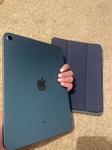 apple ноудбук: Планшет, Apple, память 64 ГБ, 10" - 11", Wi-Fi, цвет - Синий