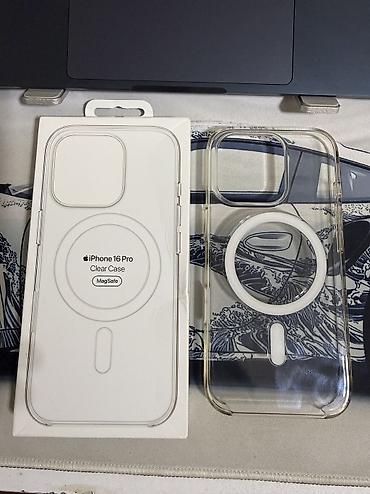 hile mobile: IPhone 16 pro clear magsafe case. Original apple ın kabrosudu. Ispace — 2