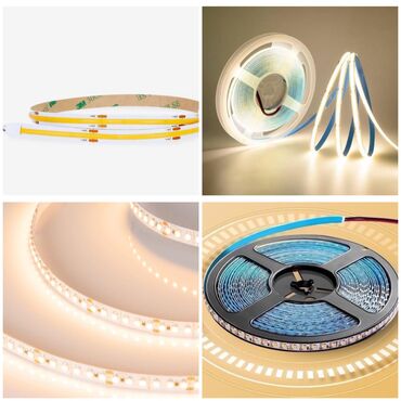 Lent lampalar: 220 volt və 12 voltla işləyən LENTA gizli işıqlar. 5 metrlik 12v — 7