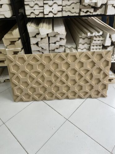 Digər bitirmə materialları: Fasad üçün dekorativ elementlər və hazır detallar - Material: sıxlığı — 47