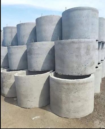 сепия: Железобетонное (ЖБИ) кольцо для септика Размер: 120 x 90 x 8 см — 1