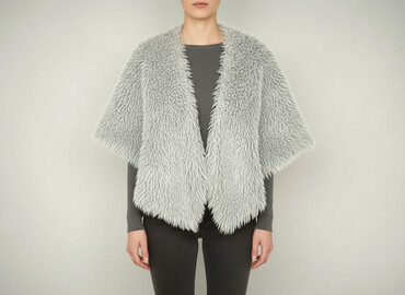 kurtki dla ciężarnych: Women`s poncho, size One size