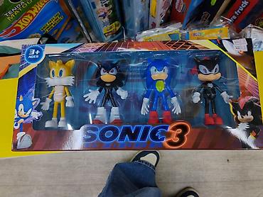 новогодный: Набор фигурок Sonic 3 – комплект из 4 персонажей во вселенной Соника — 1