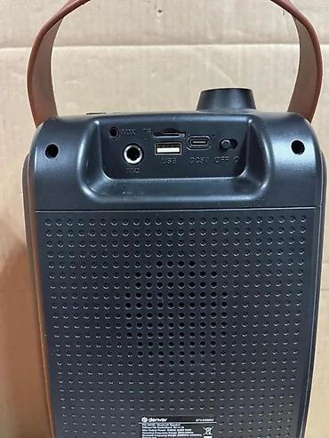 multimedia auto: Bluetooth party zvučnik Denver Boombox sa RGB osvetljenjem - Dva — 10