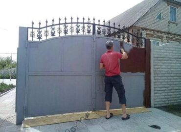 Покраска: Красим ворота — 9