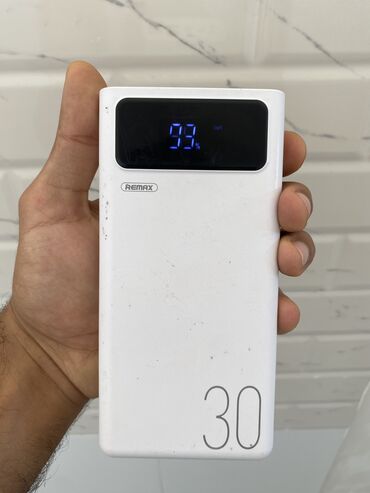 balaca telefonlar qiymeti: Powerbank “Remax” 30 000 mA . (2 ay işlənib) 110 manata alınıb