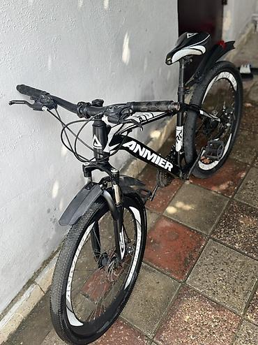 velosiped 28: ANMIER dağ velosipedi - Geniş, yolsuzluğa uyğun 27.5" tipli təkərlər — 2