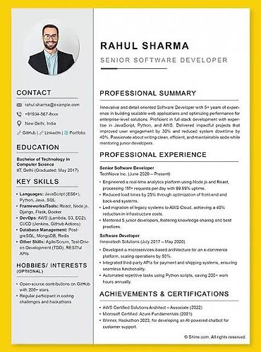 IT, компьютеры, связь: Xidmət: Peşəkar CV hazırlanması Təsvir: - İT, maliyyə, mühəndislik və — 1