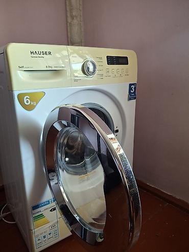 avto siqnalizasiya: Hauser HWM70-6006WC ön yükləməli paltaryuyan maşın - Yükhəcm: 6 kq - — 2