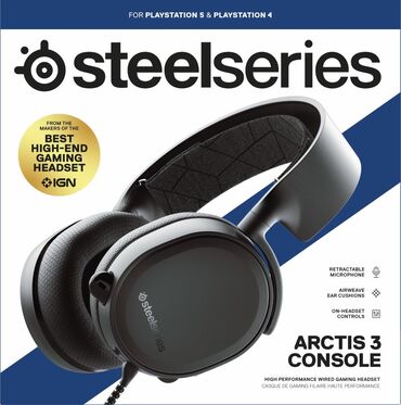 type c 3 5: Продам SteelSeries Arctis 3 в хорошем состоянии без торга и обмена