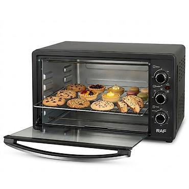 corek sobası: №: 5264 Məhsulun adı: Elektrik soba Raf EH.5315 35L 1500W Black Brend — 4