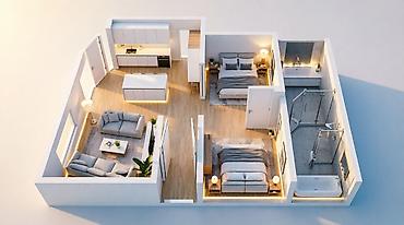 Дизайн, проектирование: 🏠 Архитектурная 3D-визуализация интерьеров и экстерьеров. Сделаю ваш — 1