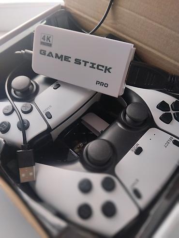 Игровая приставка Game Stick Pro (4K) с двумя беспроводными геймпадами — 3