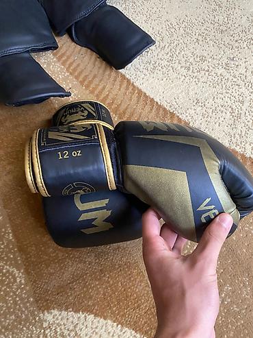 tikis aparati: Venum boks dəsti – əlcəklər və qamışaqlar (leg/shin guards) - Brend — 5