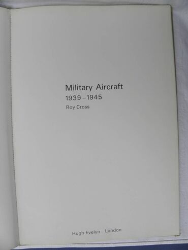 Knjige i stripovi: Knjiga:Military Aircraft 5(Vojni avioni) 34, 5 cm. format, 43 str. + — 1