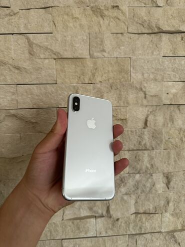 Apple iPhone: IPhone X, Б/у, 256 ГБ, Белый