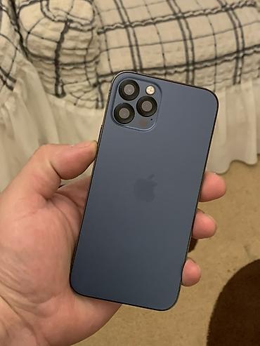 Apple iPhone: IPhone 12 Pro, Pacific Blue, Face ID — 1