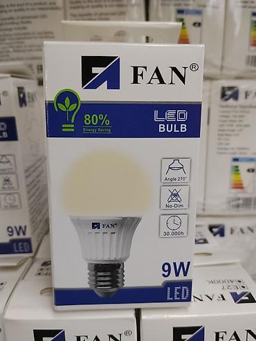 Лампочки: Светодиодная лампа FAN, 9W, E27 - Тип: LED, 2835 SMD - Мощность: 9 Вт — 1