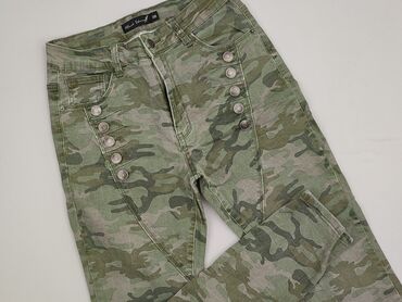 spodnie pumpy lata 80: Jeansy damskie, rozmiar M