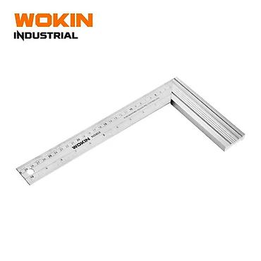 Ölçmə cihazları: WOKIN Alüminium Gönyə – 300×30×1.0 mm (12 düym) WOKIN alüminium gönyə — 1