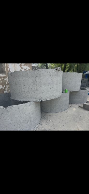 Железобетонные (ЖБИ) кольца для септика: Железобетонное (ЖБИ) кольцо для септика Размер: 150 x 90 x 8 см, Платная установка, В розницу — 10