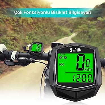 rama velosiped: SunDING Velosiped Kompüteri – simli sürət və məsafə ölçən — 10