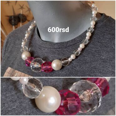 Ogrlice: Ogrlice 30 modela Hand Made, Tu sam za sva pitanja. Cene na slikama — 27