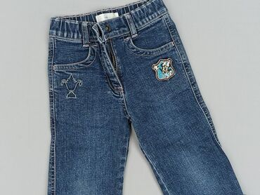 spodnie burberry jeans: Spodnie jeansowe, Disney, 2-3 lat, 92/98, stan - Idealny