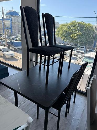 Кухонные столы и стулья: Кухонный стол и стул — 6