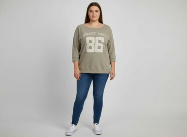 bluzy ze śmiesznym napisem: Bluza damska
, rozmiar XL