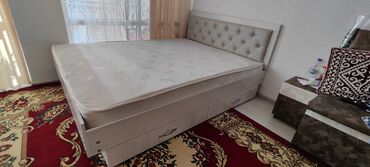 двухспальный диван бу: Цвет - Серый, Б/у