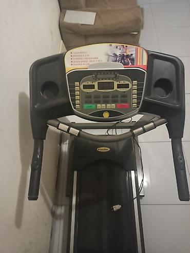 İdman və istirahət: Facile elektrikli qaçış trenajoru - Konsolda 3 LED displey - 400 m — 6