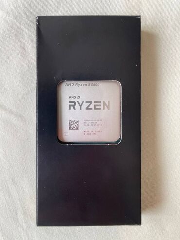 ryzen 5 2400g: Процессор, Жаңы, AMD Ryzen 5, 6 ядролор, ПК үчүн