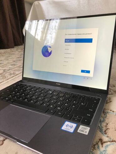 монитор 2к: Ноутбук, Huawei, 8 ГБ ОЗУ, Intel Core i5, 14 ", Новый, Для несложных задач, память SSD