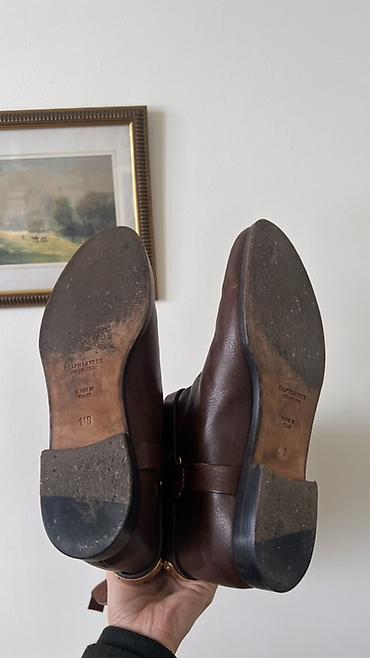 boot: Высокие женские кожаные сапоги Ralph Lauren оригинал в стиле жокейских — 6