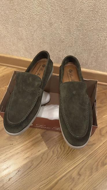 Ayaqqabılar: Ayaqqabı loafer - Material: təbii zamşa (üst hissə), dəri içlik — 4
