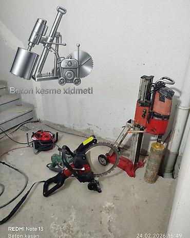 Beton işləri: Beton kəsmə və deşmə xidməti - Hilti və Husqvarna/professional — 30