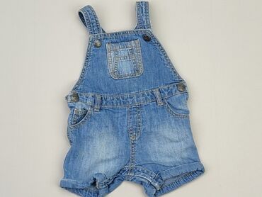 Dungarees: Dungarees, F&F, 6-9 months, condition - Good